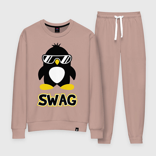 Женский костюм SWAG Penguin / Пыльно-розовый – фото 1