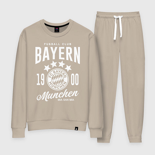 Женский костюм Bayern Munchen 1900 / Миндальный – фото 1