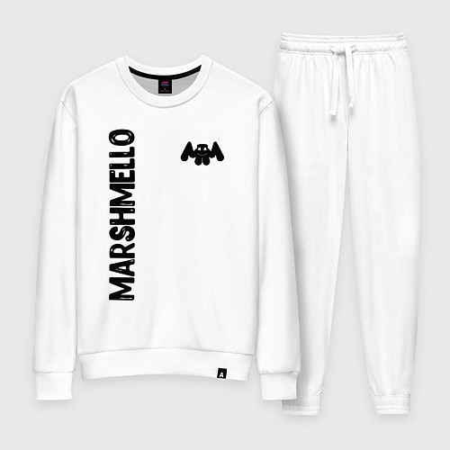 Женский костюм Marshmello Style / Белый – фото 1