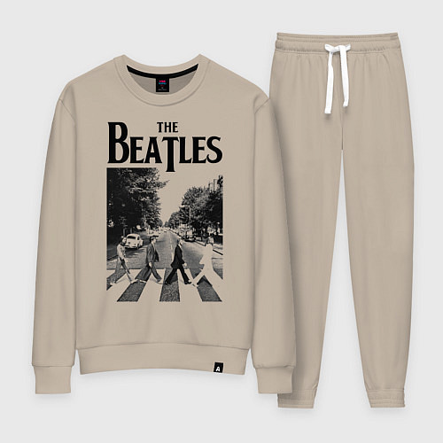 Женский костюм The Beatles: Mono Abbey Road / Миндальный – фото 1