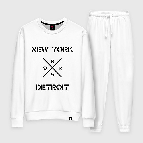 Женский костюм NY Detroit / Белый – фото 1