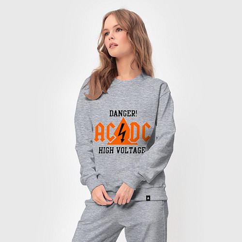 Женский костюм AC/DC: High Voltage / Меланж – фото 3
