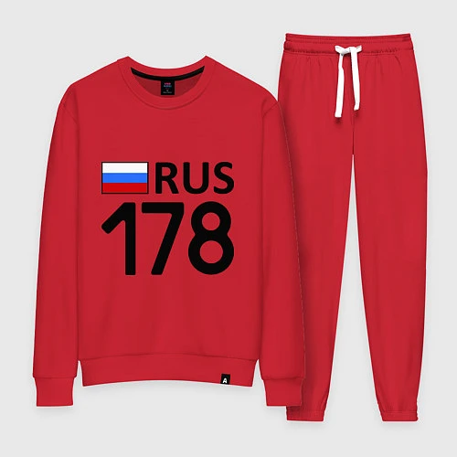 Женский костюм RUS 178 / Красный – фото 1