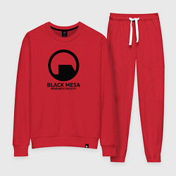 Костюм хлопковый женский Black Mesa: Research Facility, цвет: красный