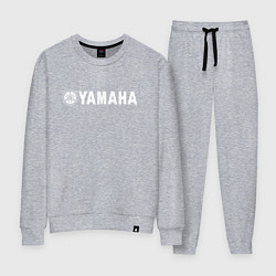 Костюм хлопковый женский YAMAHA, цвет: меланж