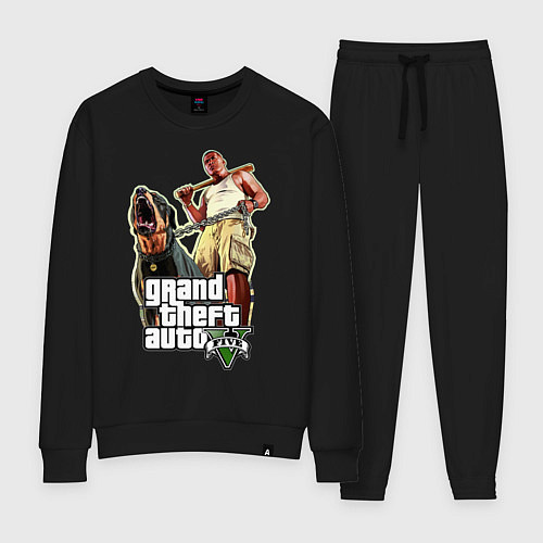 Женский костюм GTA 5: Man & Dog / Черный – фото 1