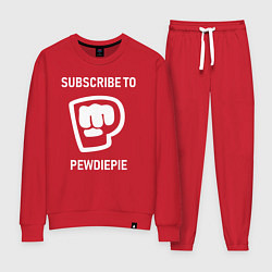 Женский костюм Subscribe to PewDiePie