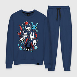 Костюм хлопковый женский Hollow Knight, цвет: тёмно-синий