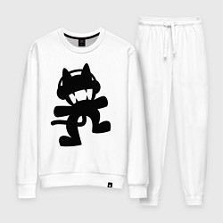 Костюм хлопковый женский MONSTERCAT, цвет: белый