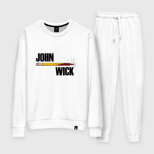 Женский костюм John Wick / Белый – фото 1