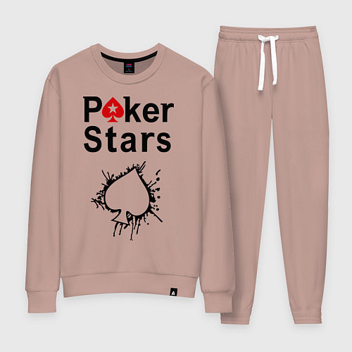 Женский костюм Poker Stars / Пыльно-розовый – фото 1
