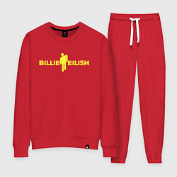 Костюм хлопковый женский BILLIE EILISH: Black Fashion, цвет: красный