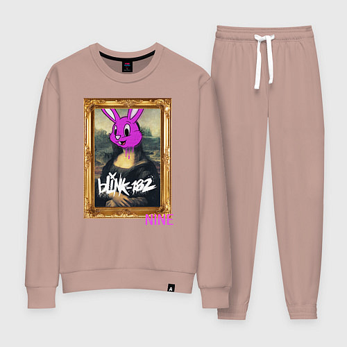 Женский костюм Blink 182 Nine Mona Lisa / Пыльно-розовый – фото 1