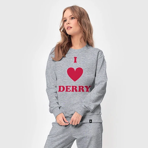 Женский костюм I Love Derry / Меланж – фото 3