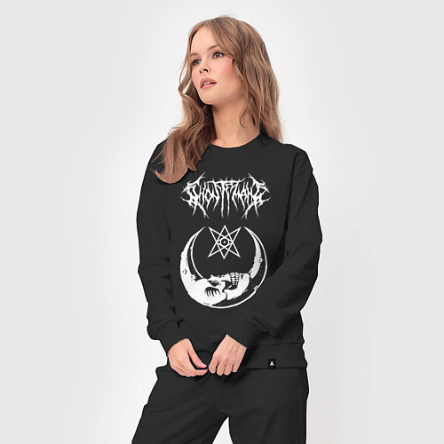 Женский костюм GHOSTEMANE НА СПИНЕ / Черный – фото 3