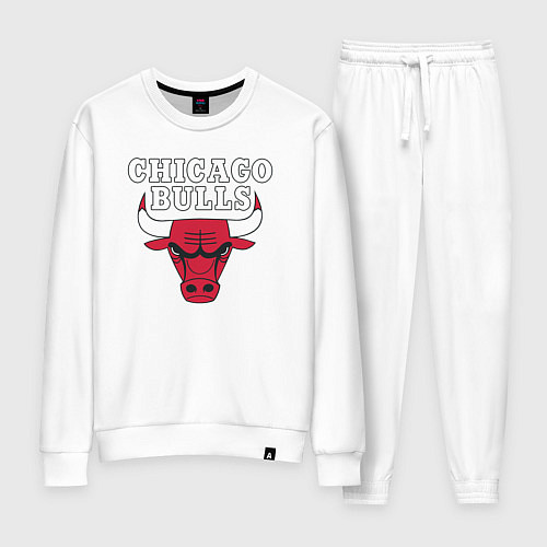 Женский костюм CHICAGO BULLS / Белый – фото 1