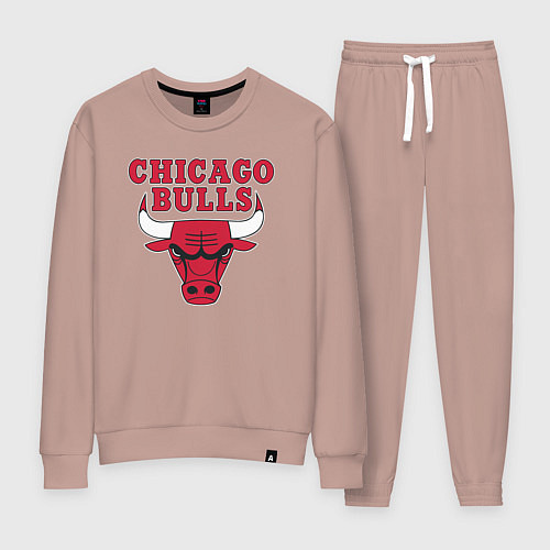 Женский костюм CHICAGO BULLS / Пыльно-розовый – фото 1