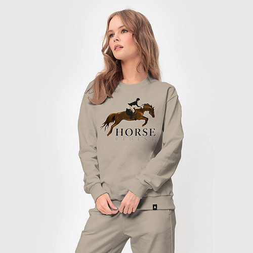 Женский костюм HORSE RIDING / Миндальный – фото 3