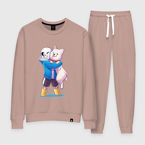 Женский костюм UNDERTALE / Пыльно-розовый – фото 1