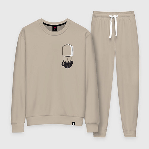 Женский костюм Кот / Миндальный – фото 1