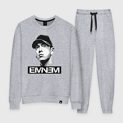 Костюм хлопковый женский Eminem, цвет: меланж