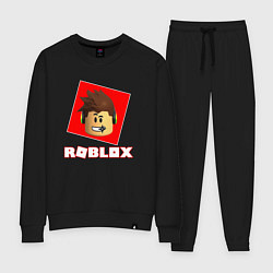 Костюм хлопковый женский ROBLOX, цвет: черный