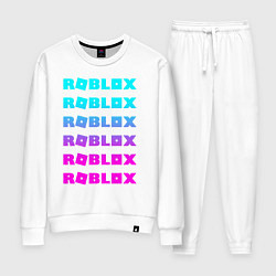 Костюм хлопковый женский ROBLOX, цвет: белый