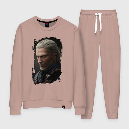 Женский костюм ВЕДЬМАК / Пыльно-розовый – фото 1