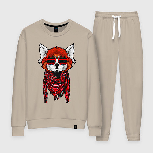 Женский костюм Красная панда / Миндальный – фото 1