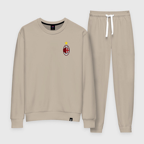 Женский костюм AC MILAN / Миндальный – фото 1