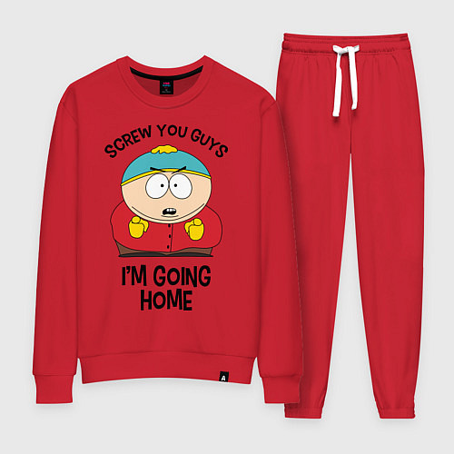 Женский костюм South Park, Эрик Картман / Красный – фото 1