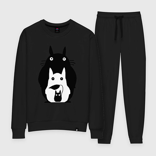 Женский костюм Тоторо / Черный – фото 1