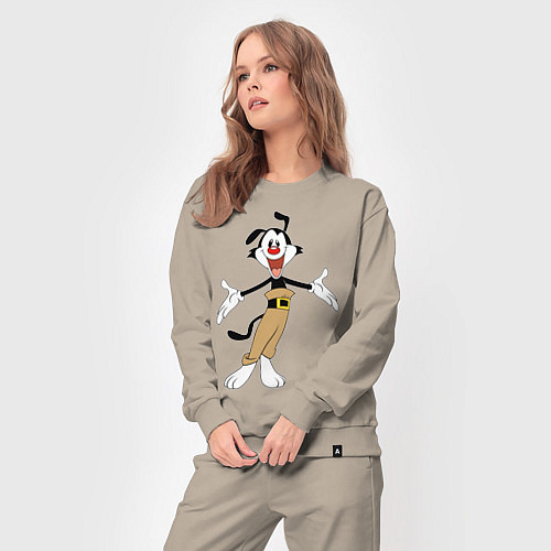 Женский костюм Якко Уорнер Animaniacs / Миндальный – фото 3