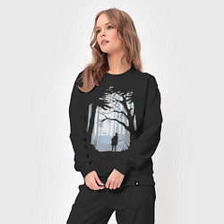 Костюм хлопковый женский The Last Of Us PART 2, цвет: черный — фото 2