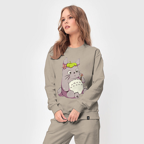 Женский костюм Little Totoro / Миндальный – фото 3