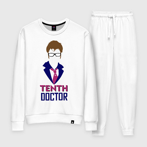 Женский костюм Tenth Doctor / Белый – фото 1