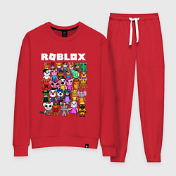 Костюм хлопковый женский ROBLOX PIGGY, цвет: красный