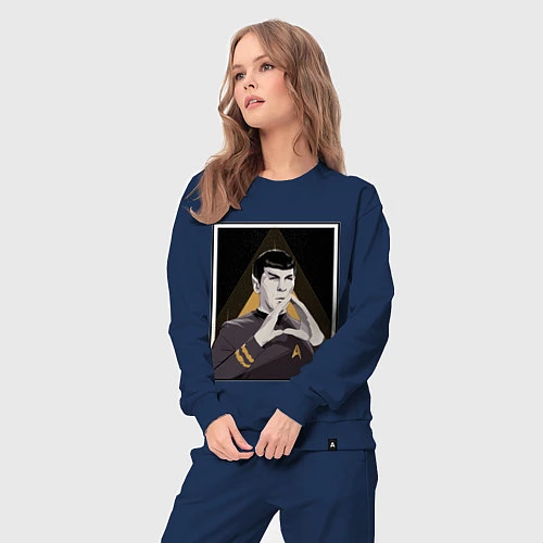 Женский костюм Spock Z / Тёмно-синий – фото 3
