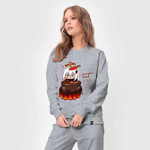 Женский костюм Genshin Impact Paimon food / Меланж – фото 3