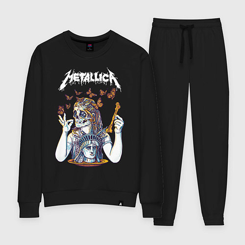 Женский костюм Metallica / Черный – фото 1