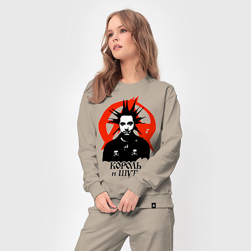 Женский костюм Король и Шут / Миндальный – фото 3