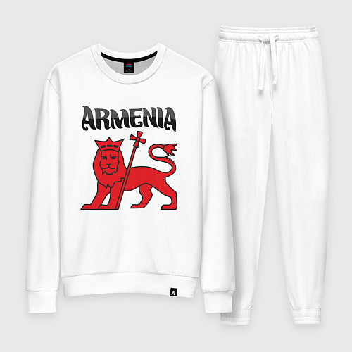 Женский костюм Армения / Белый – фото 1