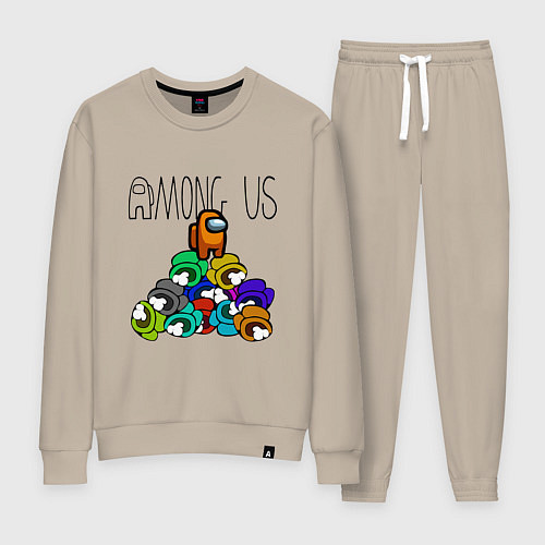 Женский костюм Among Us Z / Миндальный – фото 1