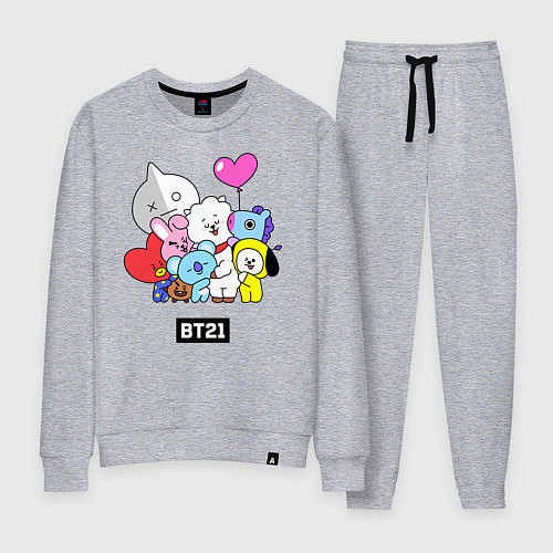 Женский костюм BT21 / Меланж – фото 1