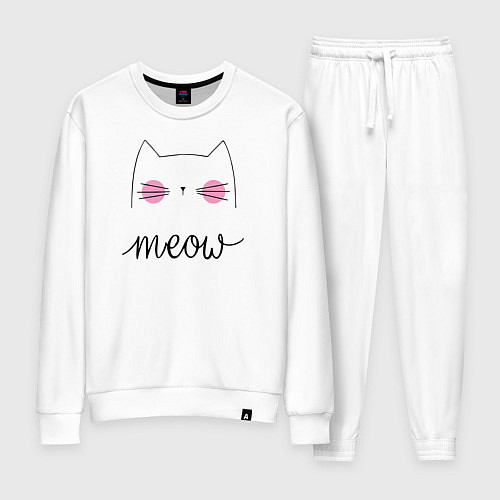 Женский костюм Meow / Белый – фото 1
