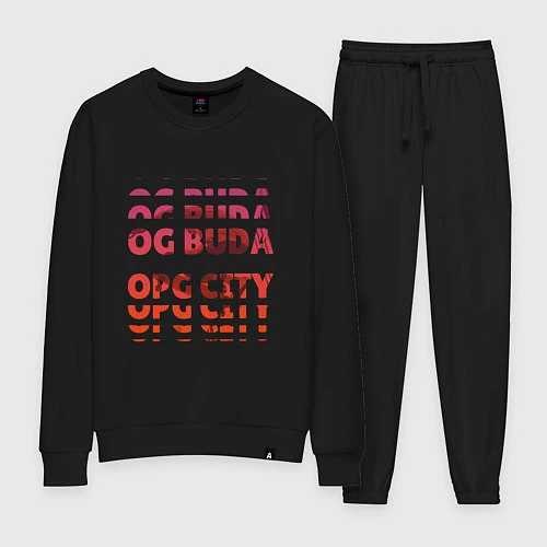 Женский костюм OG Buda OPG City Strobe Effect / Черный – фото 1