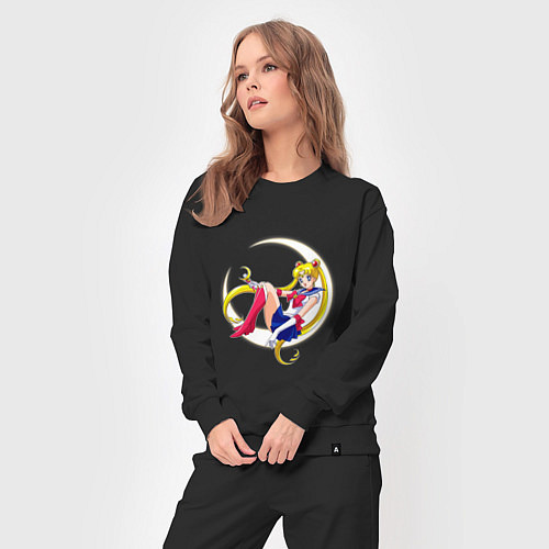 Женский костюм Sailor Moon / Черный – фото 3