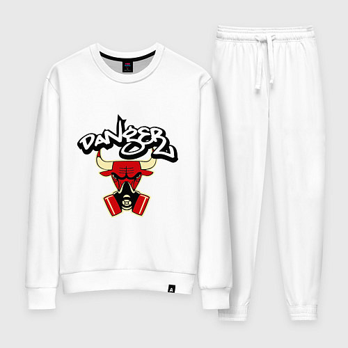 Женский костюм Danger Chicago Bulls / Белый – фото 1