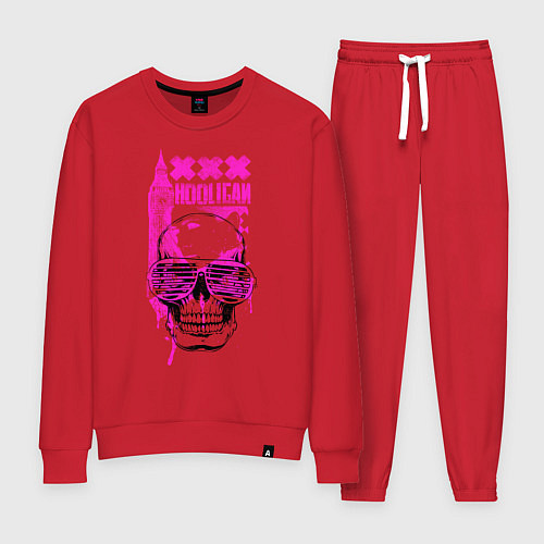 Женский костюм Skull Hooligan / Красный – фото 1