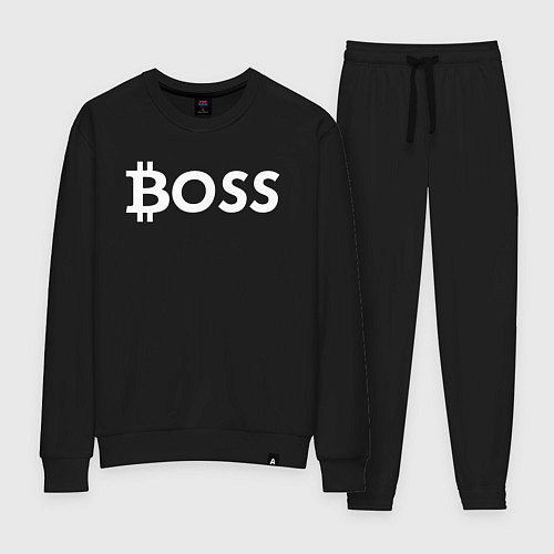 Женский костюм БИТКОИН ДЕД BITCOIN BOSS / Черный – фото 1